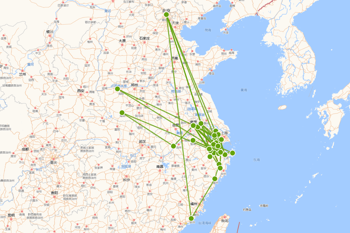 黄宗羲行迹图（1610-1695）