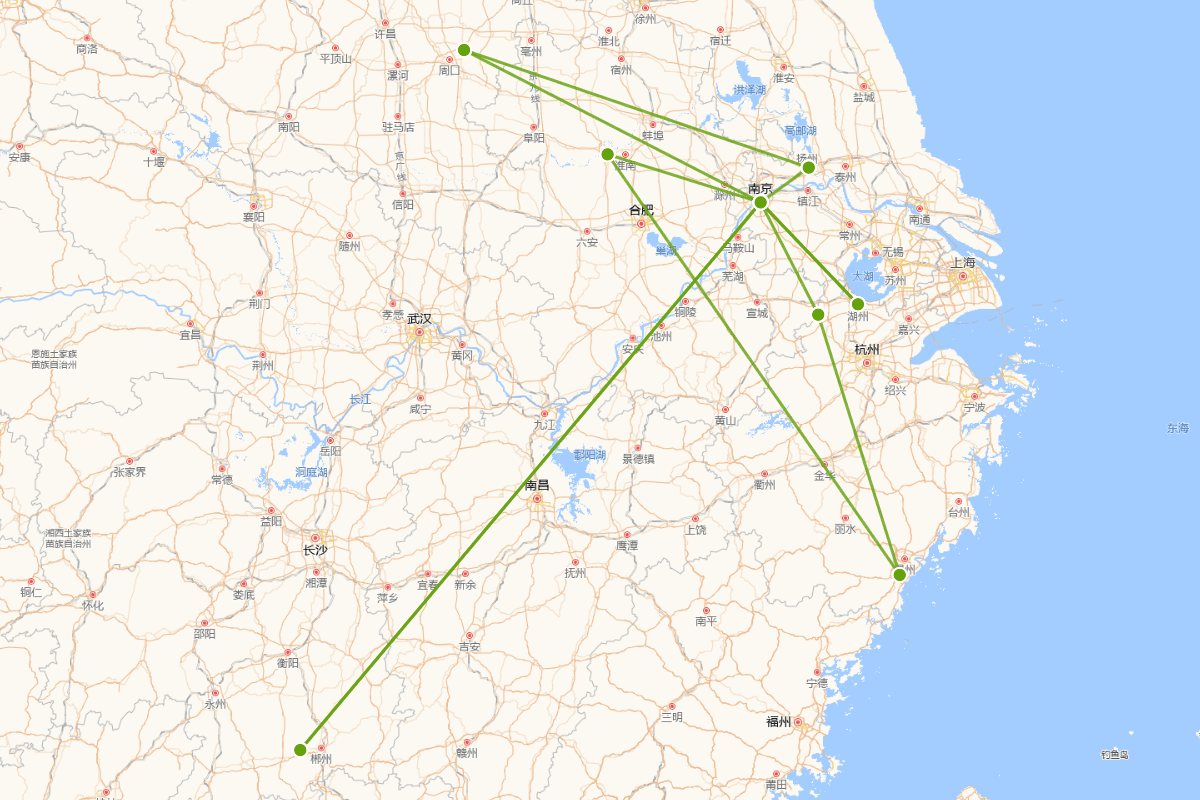吴均行迹图（469-520）