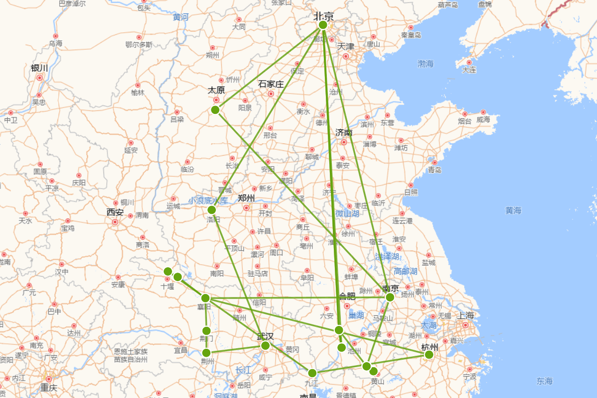 刘大櫆（1698-1779）行迹图