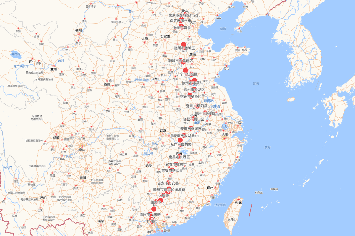 梁佩兰赴京路线图