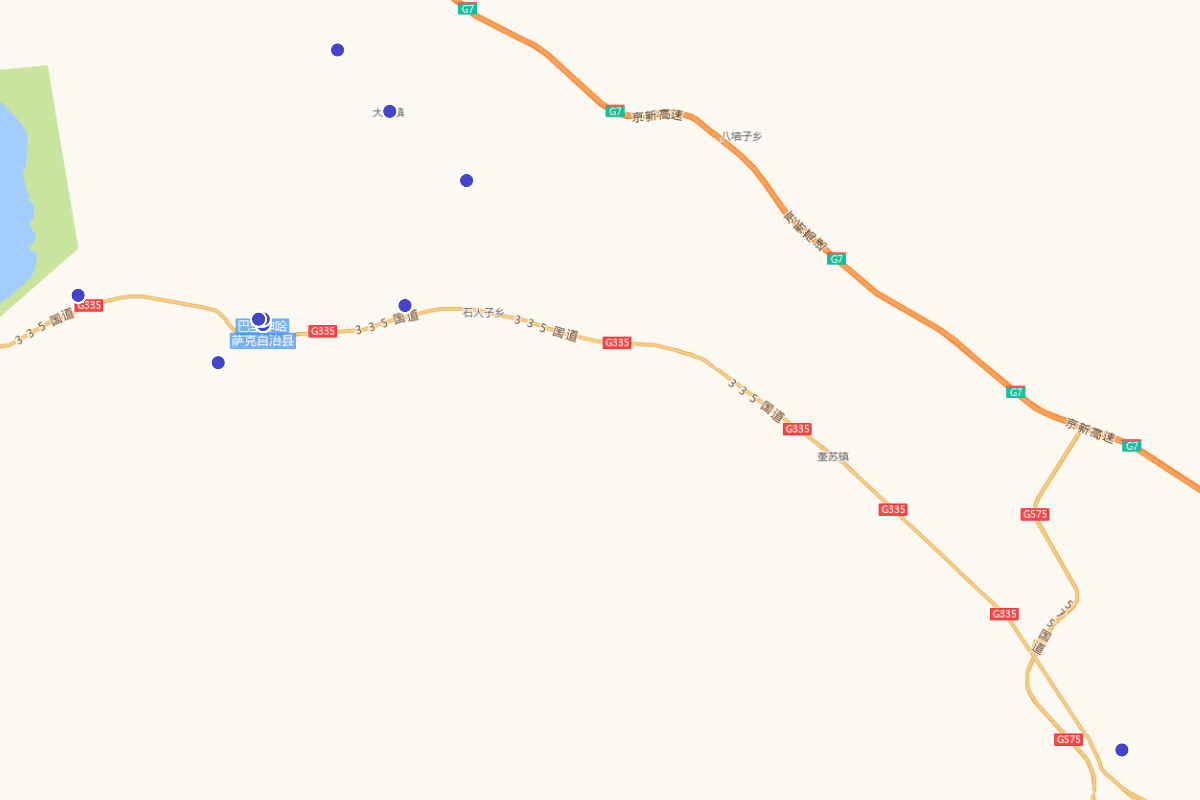 新疆巴里坤县志所载学堂分布（清代-民国）
