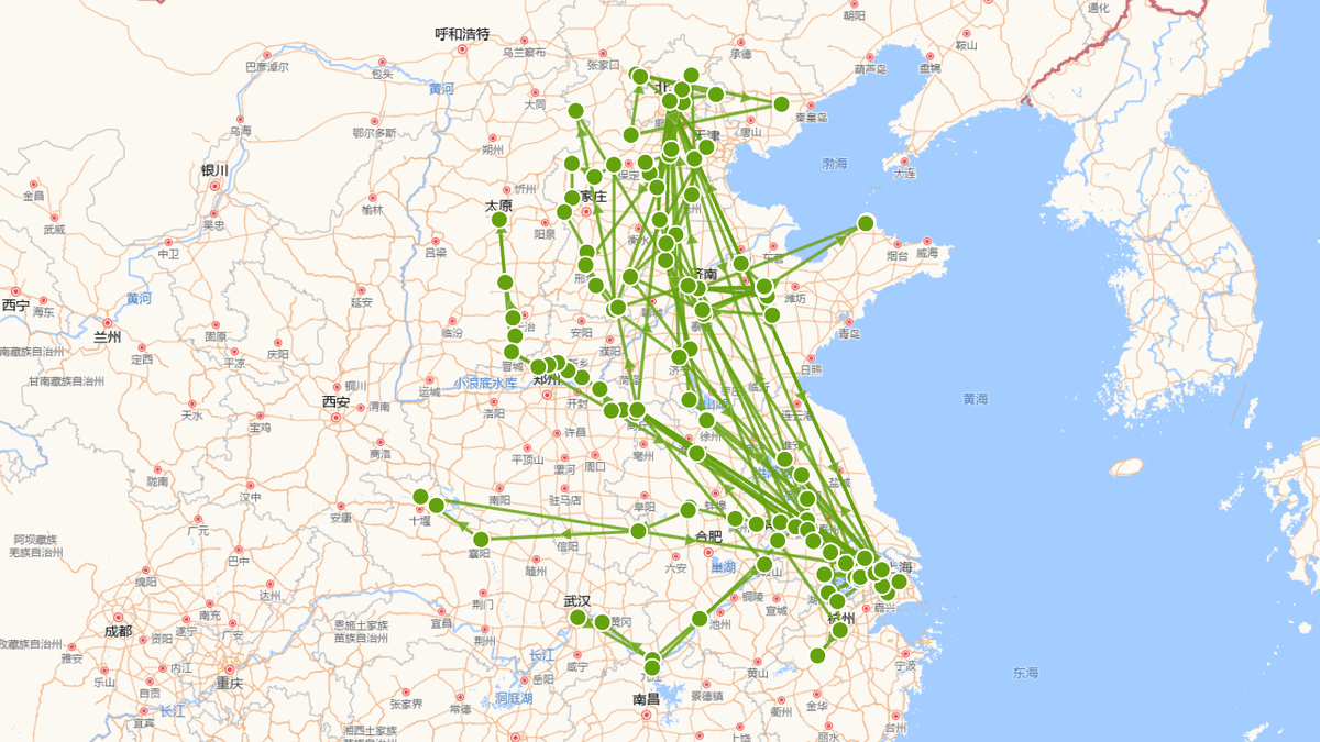 王世贞行迹图（1526-1590）