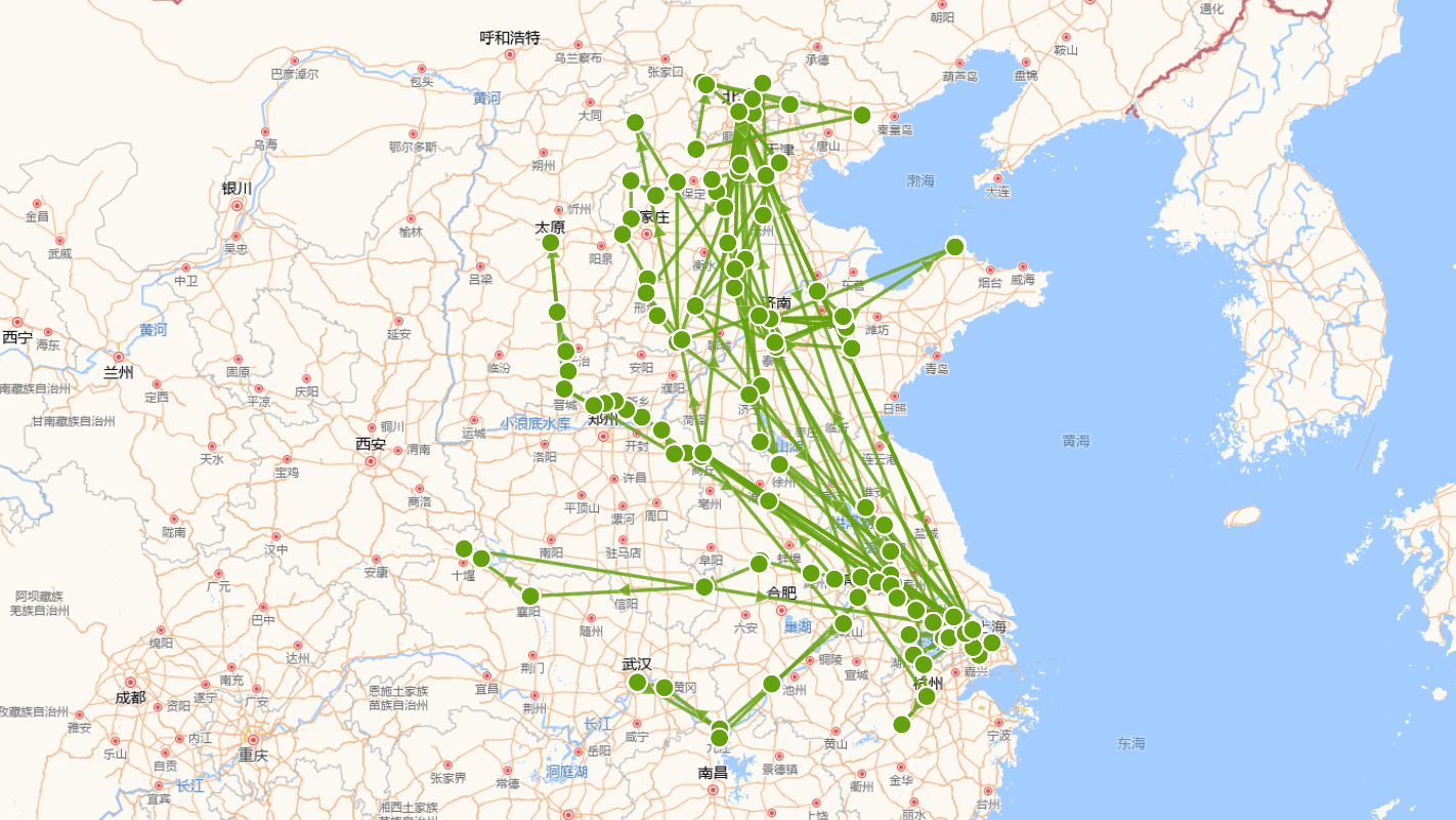 王世贞行迹图（1526-1590）