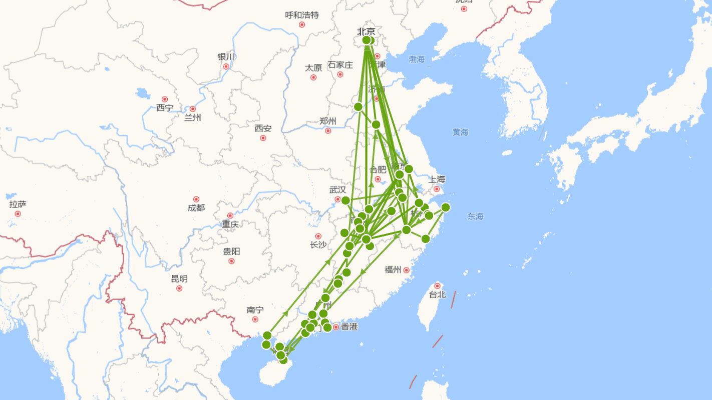 汤显祖行迹图（1550-1616）